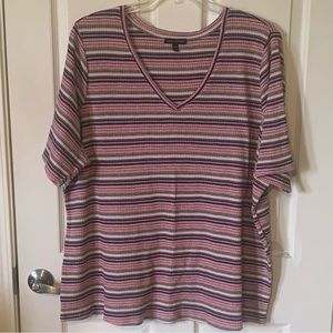 Lane Bryant Short Sleeve Top size 26/28
